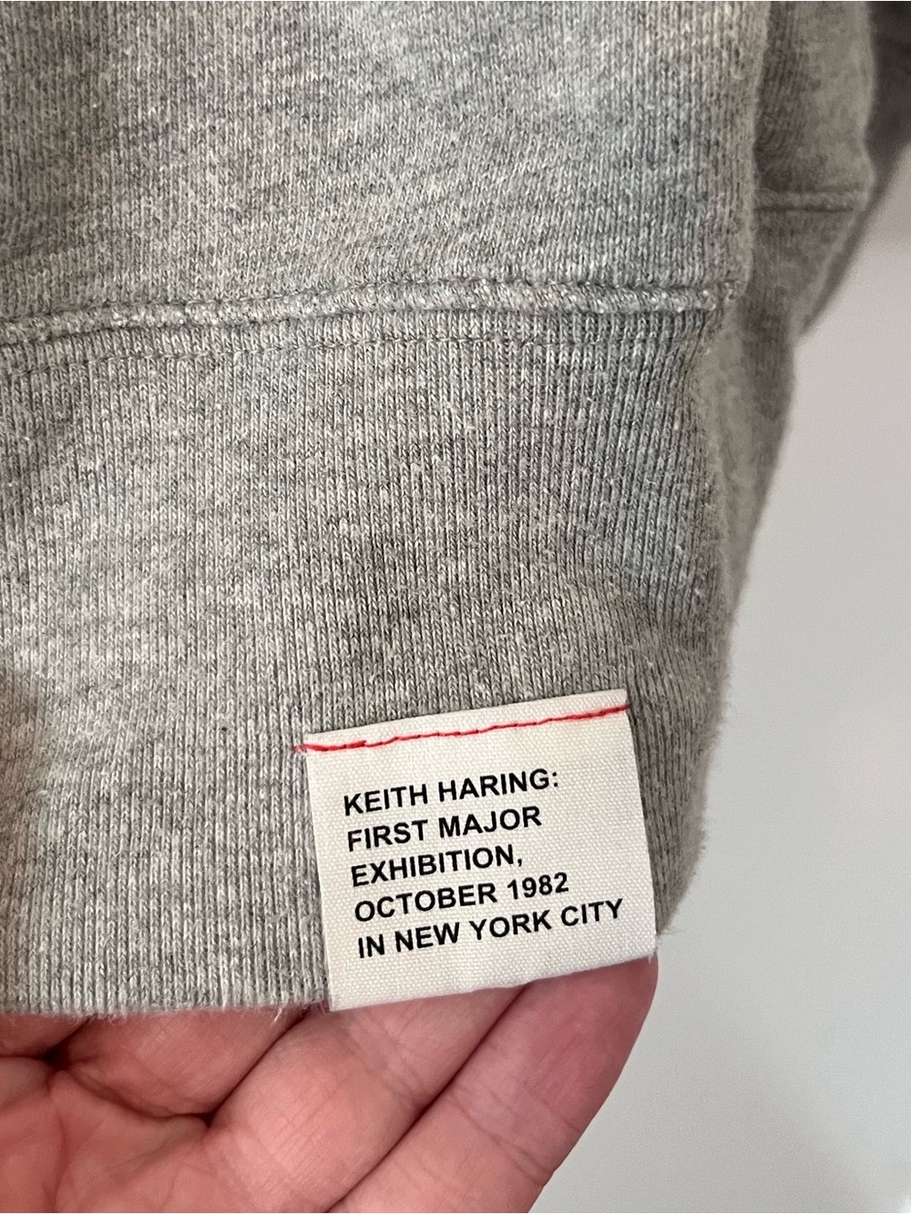 UT Uniqlo x Keith Haring Sweatshirt Women’s Gray Crewneck Size Medium - Picture 2 of 11